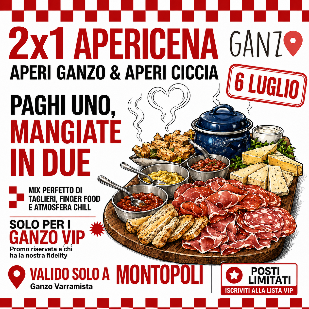 6 Luglio — AperiGanzo 2x1